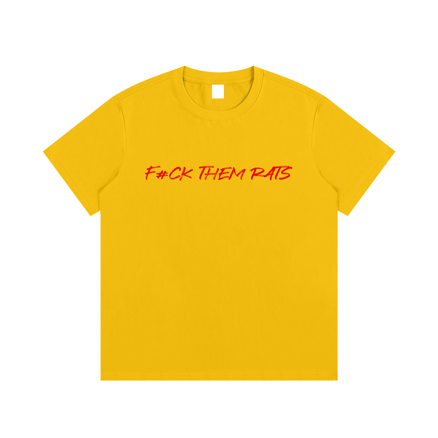 F#CK THEM RATS,Essential Cotton T-Shirt