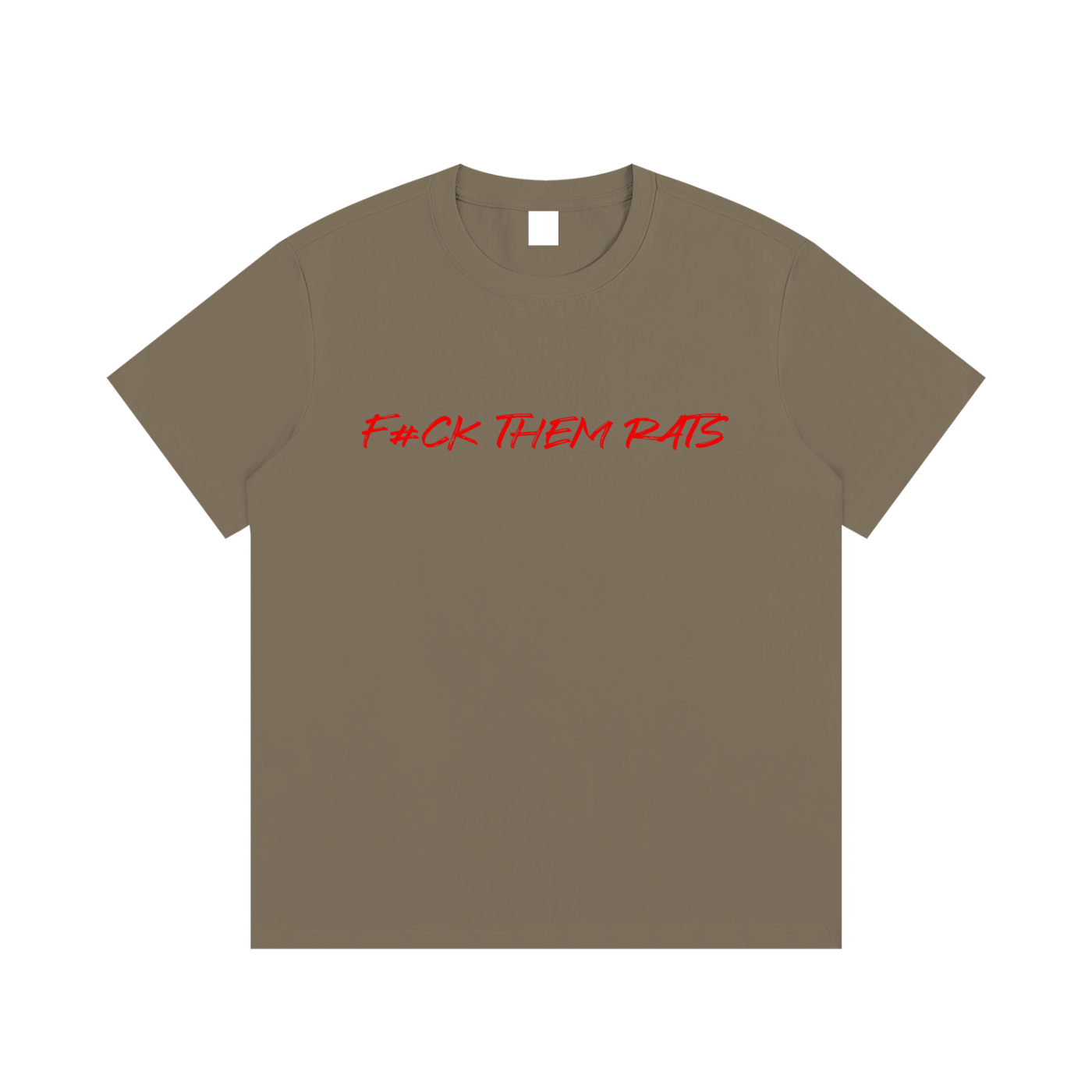 F#CK THEM RATS,Essential Cotton T-Shirt