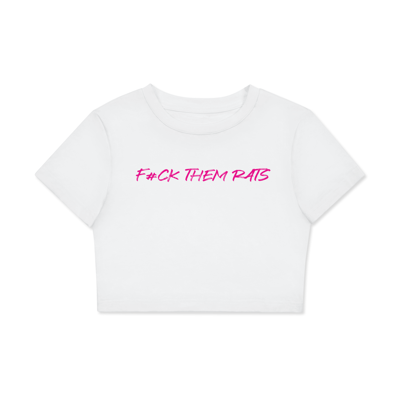 New F#CK THEM RATS, WOMAN T SHIRTS 💯