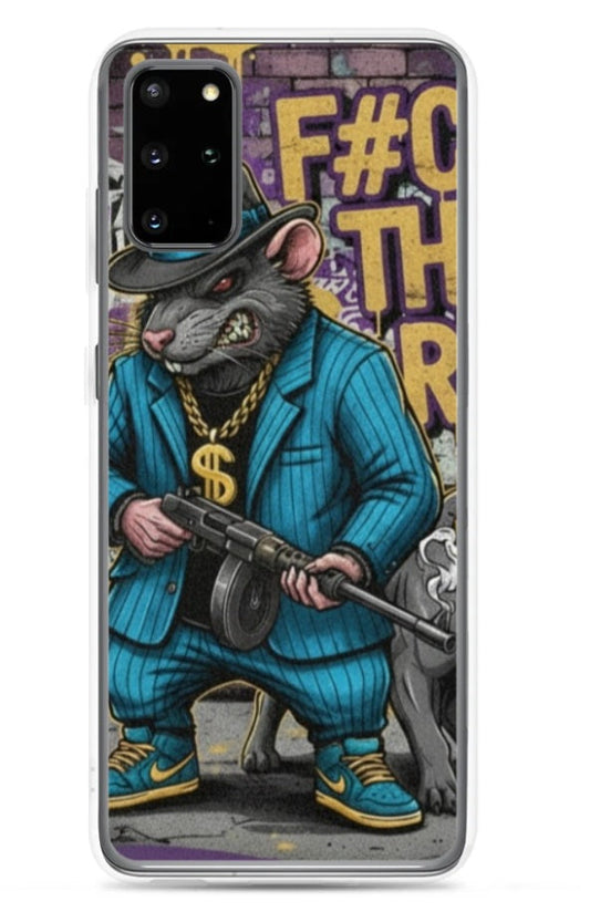 Purple Reign Gangster Rat - Phone Samsung Galaxy S24 Covers | F#CK THEM RATS