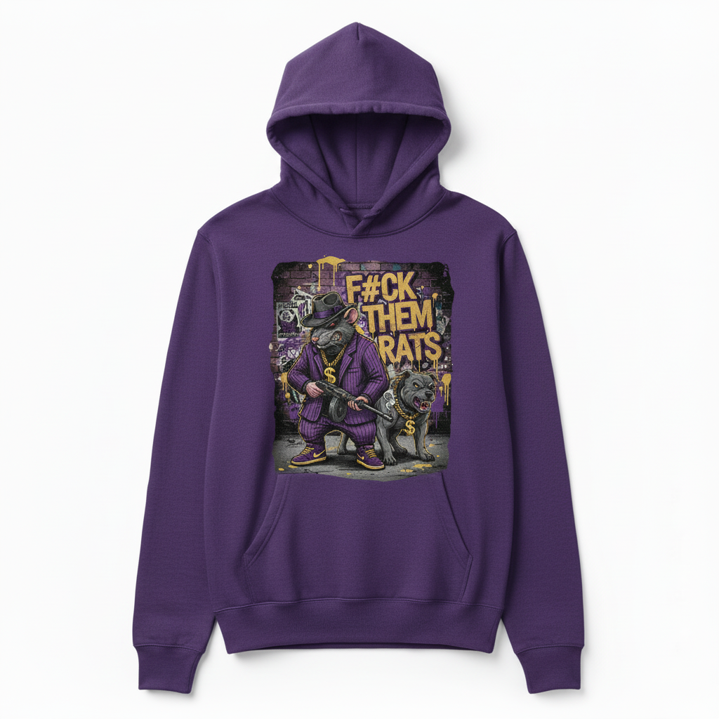 Purple Hoodie Mockup