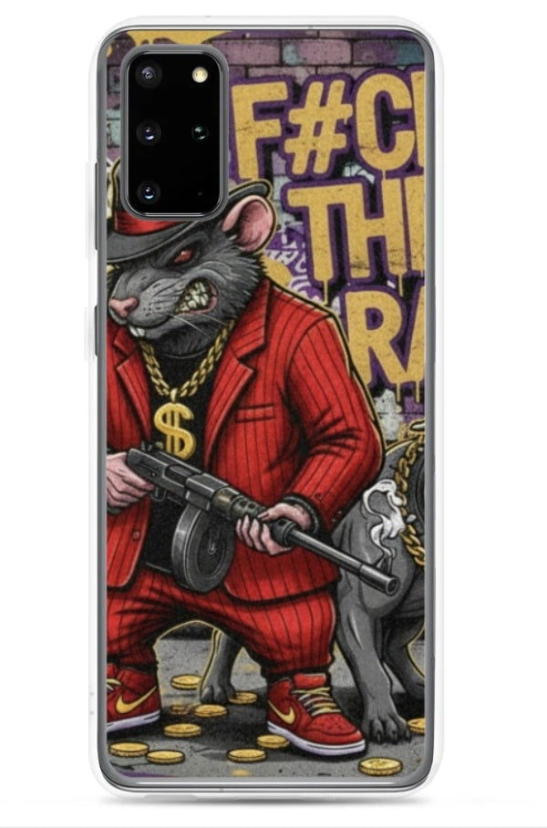 Purple Reign Gangster Rat - Phone Samsung Galaxy S24 Covers | F#CK THEM RATS
