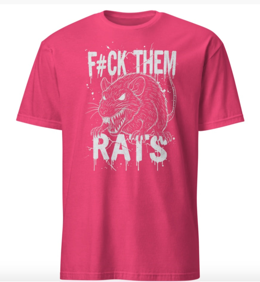 No Mercy Rat Tee | F#CK THEM RATS Streetwear