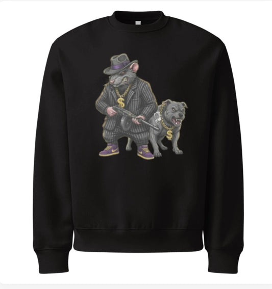 F#CK THEM RATS -Purple Reign Sweatshirt